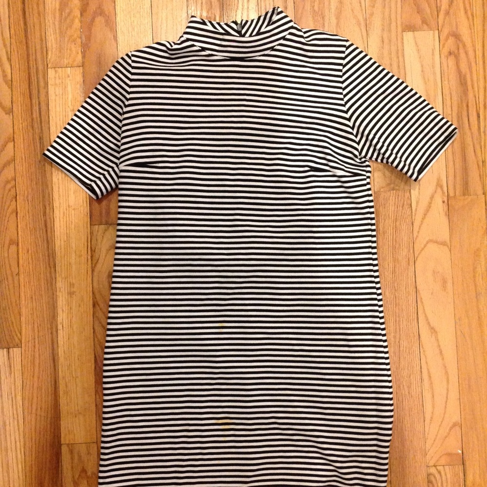 Striped mini dress